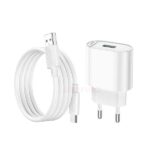 Адаптер HOCO 220V  C109A 18W Fast Charging USB A Port  TYPE C USB