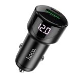 Адаптер 12V HOCO Z42 PD20W QC3.0 черно