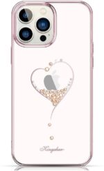 Kingxbar с кристали на Swarovski Apple IPhone 14 PRO MAX / rose gold / - Image 2