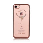 Kingxbar с кристали на Swarovski Apple IPhone 14 PRO MAX / rose gold / - Image 4
