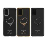 Kingxbar с кристали на Swarovski SAMSUNG S20 ULTRA / златен /