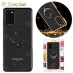 Kingxbar с кристали на Swarovski SAMSUNG S20 /черен / - Image 3