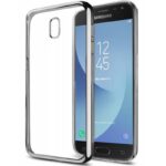 Калъф Силиконов с лайсна Samsung Galaxy J1  сив
