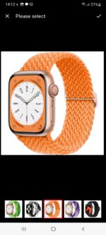 Плетена Каишка  Apple Watch 41-44mm - Image 31