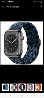 Плетена Каишка  Apple Watch 41-44mm - Image 3