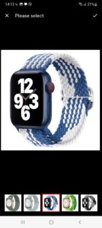 Плетена Каишка  Apple Watch 41-44mm - Image 7