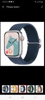Плетена Каишка  Apple Watch 41-44mm - Image 18