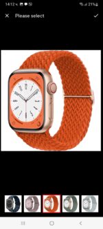 Плетена Каишка  Apple Watch 41-44mm - Image 28