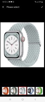 Плетена Каишка  Apple Watch 41-44mm - Image 11