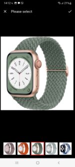 Плетена Каишка  Apple Watch 41-44mm - Image 32