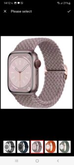 Плетена Каишка  Apple Watch 41-44mm - Image 36