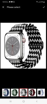 Плетена Каишка  Apple Watch 41-44mm