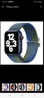 Плетена Каишка  Apple Watch 41-44mm - Image 39