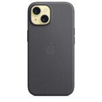 IPhone 15 Черен Оригинален Kалъф  FineWoven MagSafe,