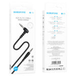 Кабел AUX BOROFONE BL10 - 2 м. черен - Image 2