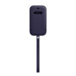 Оригинален Кожен Калъф за Apple iPhone 12- 12 Pro with MagSafe – Deep Violet