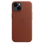 Оригинален кожен калъф Apple за iPhone 14 Leather Case - Image 3