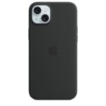 IPhone 15 Plus Черен Оригинален Silicone Kалъф  MagSafe,