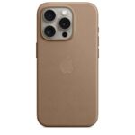 Оригинален Силиконов калъф Apple за iPhone 15 Pro Max FineWoven MagSafe
