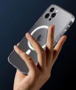 Калъф Акрилен Силикон Рамка MagSafe /Прозрачен/ за iPhone 17 Pro Max - Image 2