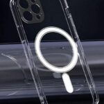 Калъф Акрилен Силикон Рамка MagSafe /Прозрачен/ за iPhone 17