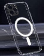 Калъф Акрилен Силикон Рамка MagSafe /Прозрачен/ за iPhone 17 Pro Max