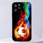 Калъф силикон Football за iPhone 17 Pro Max