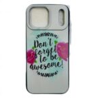 Калъф силикон Quote за iPhone 17