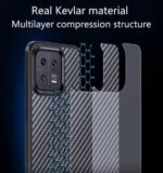 Калъф Wlons Kevlar MagSafe + стойка / Черен / за iPhone 17 Pro - Image 3