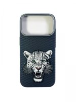 Калъф PVC Карбон MagSafe / Тигър / за iPhone 17