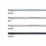 Apple MacBook Air 15“, Apple M5, 10-ядрен CPU, 10-ядрен GPU, 16GB RAM, 512GB SSD - Image 4