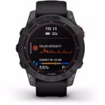 Garmin Fenix 7X Pro Solar GPS 51mm Graphite Band - Slate Grey - Image 5