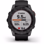 Garmin Fenix 7X Pro Solar GPS 51mm Graphite Band - Slate Grey - Image 4