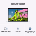 Apple MacBook Air 15“, Apple M5, 10-ядрен CPU, 10-ядрен GPU, 16GB RAM, 512GB SSD - Image 5