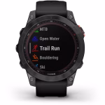 Garmin Fenix 7X Pro Solar GPS 51mm Graphite Band - Slate Grey - Image 6