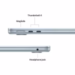 Apple MacBook Air 15“, Apple M5, 10-ядрен CPU, 10-ядрен GPU, 16GB RAM, 512GB SSD - Image 6