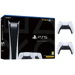 Sony PlayStation 5 Digital Edition 825GB с 2 Dualsense Controller