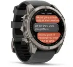 Garmin Fenix 8 Pro Amoled Sapphire GPS 51mm - Graphite/Titanium Titan - Image 2